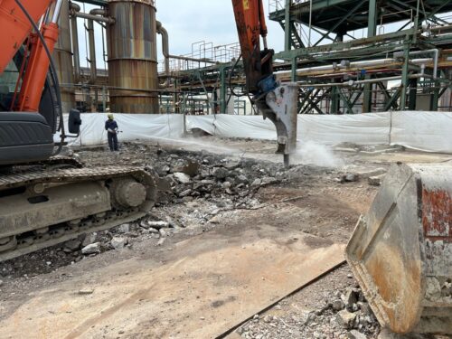 化学プラント土建工事